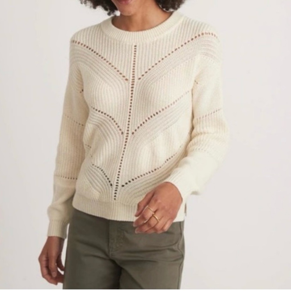 Marine Layer Olivia Crewneck Sweater Office